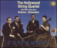 The Hollywood String Quartet Plays Brahms & Schumann von Various Artists