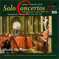 Bach: Solo Concertos Vol.2 von Various Artists