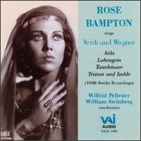 Rose Bampton Sings Verdi And Wagner von Rose Bampton