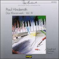Hindemith: Das Klavierwerk, Vol.IV von Various Artists