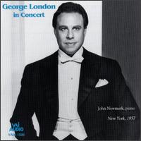 George London In Concert von George London