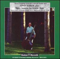 Three Sonata for Double Bass von Edwin Barker