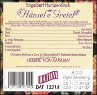 Engelbert Humperdinck: Hänsel e Gretel von Herbert von Karajan