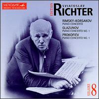 Rimsky-Korsakov: Piano Concerto/Glazunov: Piano Concerto No.1/Prokofiev: Piano Concerto No.1 von Sviatoslav Richter