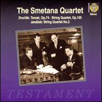 Dvorák: Terzet, Op. 74; String Quartet, Op. 105; Leos Janácek: String Quartet No. 2 von Smetana Quartet