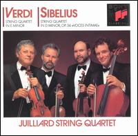 Verdi/Sibelius: String Quartets von Juilliard String Quartet