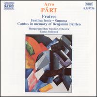 Arvo Pärt: Fratres von Various Artists