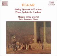 Elgar: String Quartet in E minor; Piano Quintet in A minor von Maggini Quartet