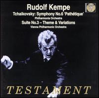 Tchaikovsky: Symphony No.6/Suite No.3 von Rudolf Kempe