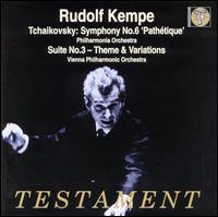 Tchaikovsky: Symphony No.6/Suite No.3 von Rudolf Kempe