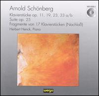 Schoenberg: Piano Works von Herbert Henck