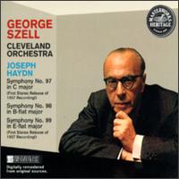 Haydn: Symphonies 97, 98 & 99 von George Szell