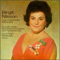Birgit Nilsson Live in Stockholm von Birgit Nilsson
