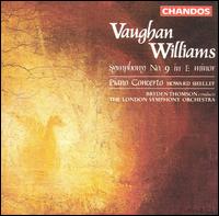 Vaughan Williams: Symphony No. 9 in E minor; Piano Concerto von Bryden Thomson