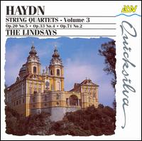 Haydn: String Quartets, Vol.3 von The Lindsays