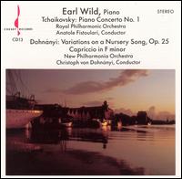 Tchaikovsky: Piano Concerto No. 1 von Earl Wild