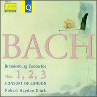 Bach: The Brandenburg Concertos Nos. 1,2 & 3 von Various Artists