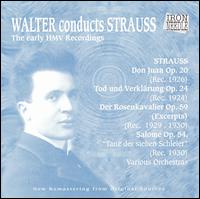 Walter Conducts Strauss, The Early HMV Recordings von Various Artists