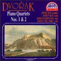 Dvorák: Piano Quartets Nos. 1 & 2 von Various Artists
