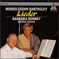 Mendelssohn: Lieder von Barbara Bonney