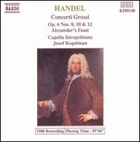 Handel: Concerti Grossi von Jozef Kopelman