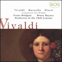 Vivaldi, Marcello, Platti: Concertos for Winds von Frans Brüggen