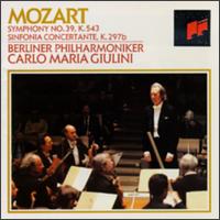 Mozart: Sinfonia Concertante K.197b/Symphony No.39 von Carlo Maria Giulini