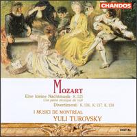 Mozart: Eine kleine Nachtmusik; Divertimentos von Yuli Turovsky