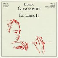 Encores II von Ricardo Odnoposoff
