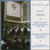 Sibelius: Concerto For Violin And Orchestra/En Saga von Wilhelm Furtwängler