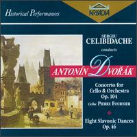 Dvorak: Concerto in B Minor/Eight Slavonic Dances von Sergiu Celibidache