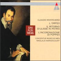 Monteverdi: L'Orfeo/Il Ritorno D'Ulisse in Patria/L'Incoronazione Di Poppea von Nikolaus Harnoncourt