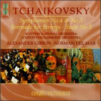 Tchaikovsky: Symphony Nos. 4 & 5/Serenade In C/Theme And Variations von Various Artists