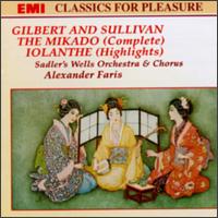 Sullivan: The Mikado/Iolanthe von Various Artists