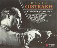 Beethoven: Sonata No. 9 "Kreutzer"; Prokofiev: Sonata No. 1; etc. von David Oistrakh