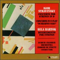 Edmond de Stoutz Conducts Stravinsky & Bartok von Various Artists