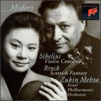 Sibelius: Violin Concerto/Bruch: Scottish Fantasy von Midori
