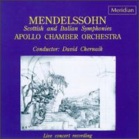 Mendelssohn: Symphony Nos. 3 & 4 von Various Artists
