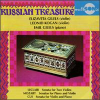 Leclair, Mozart, And Cui: Violin & Piano Sonatas von Various Artists
