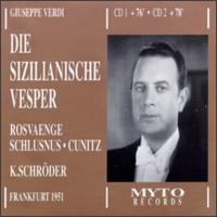 Verdi: Die Sizilianische von Various Artists