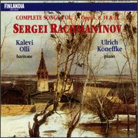 Rachmaninov: Complete Songs, Vol.1 von Various Artists