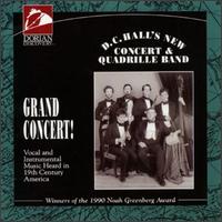 Grand Concert! von D.C. Hall's New Concert and Quadrille Band