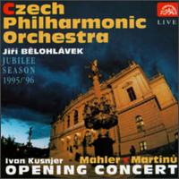 Czech Philharmonic Orchestra Opening Concert von Jirí Belohlávek
