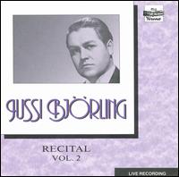 Recital Vol. 2 von Jussi Björling