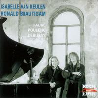 Debussy/Faure/Poulenc: Violin Sonatas von Various Artists