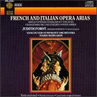 French and Italian Opera Arias von Judith Forst