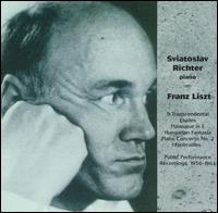 Richter Plays Liszt, Live-1956-1961 von Sviatoslav Richter