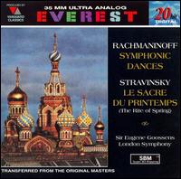 Rachmaninov: Symphonic Dances; Stravinsky: Le Sacre du Printemps von Eugene Goossens