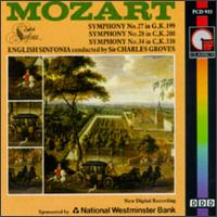 Mozart: Symphonies No.27, No.28 & No.34 von Charles Groves