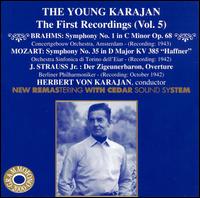 The Young Karajan, The First Recordings, Vol.5 von Herbert von Karajan
